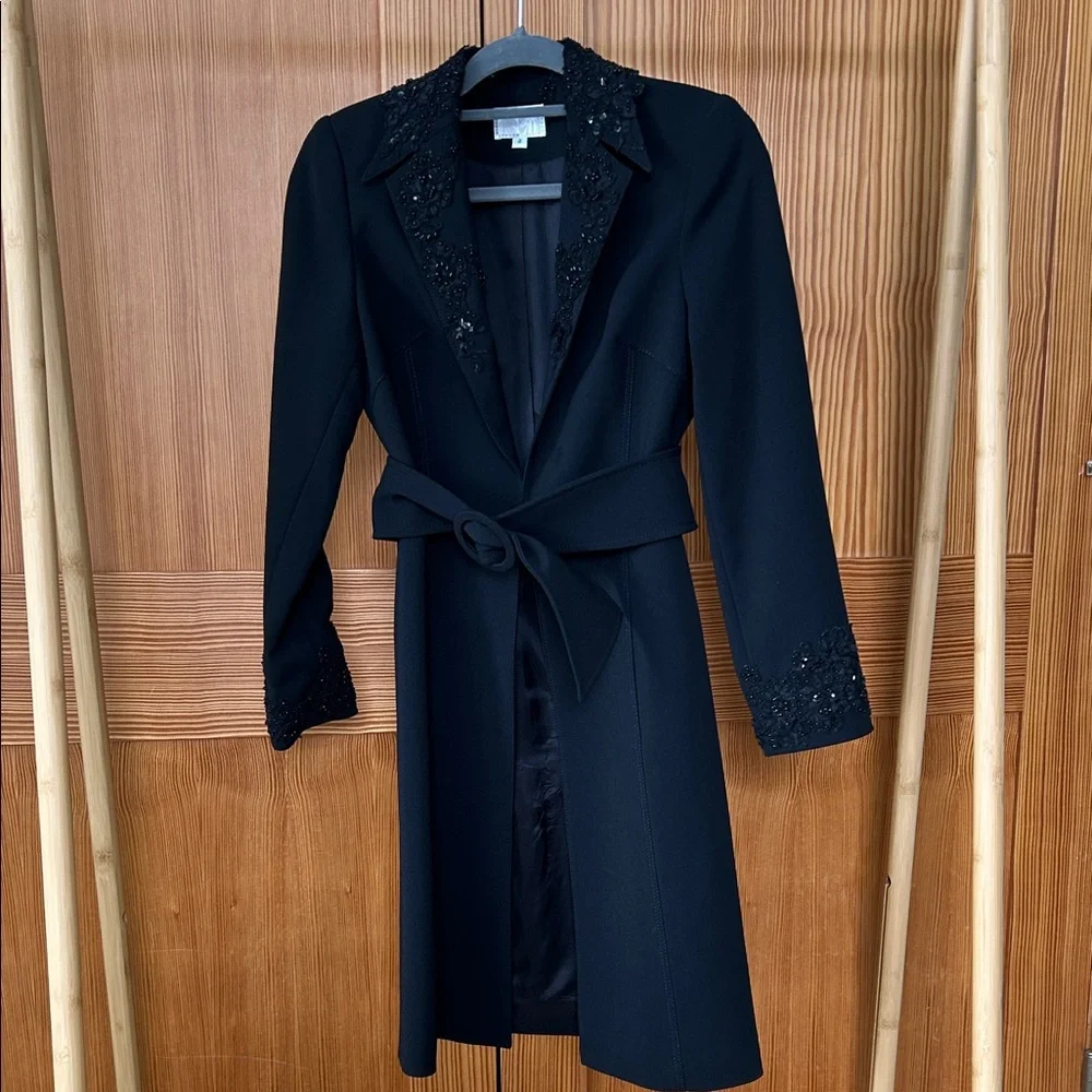 Alberto Makali Black Embellished Jacket - Picture 9 of 12